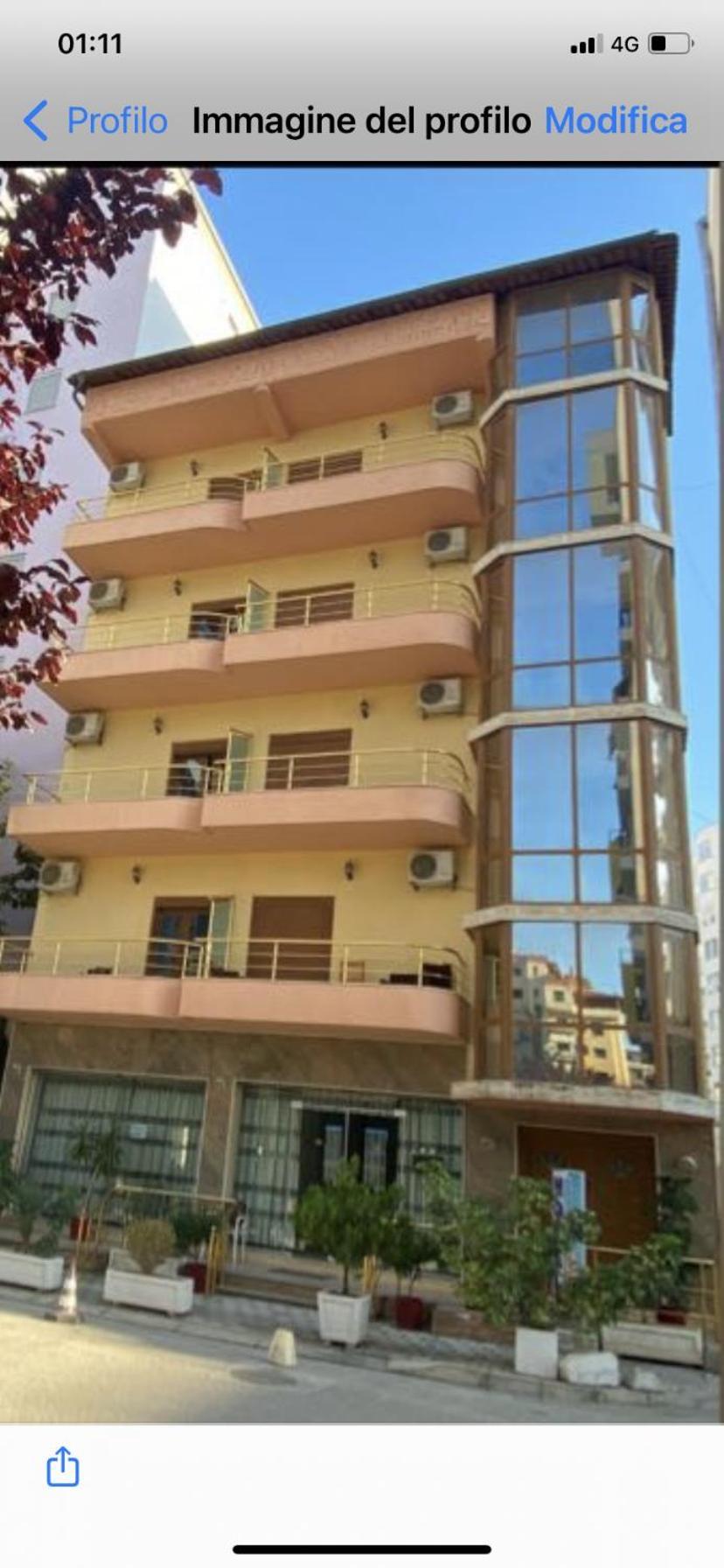 Hotel Edland Влёра Экстерьер фото