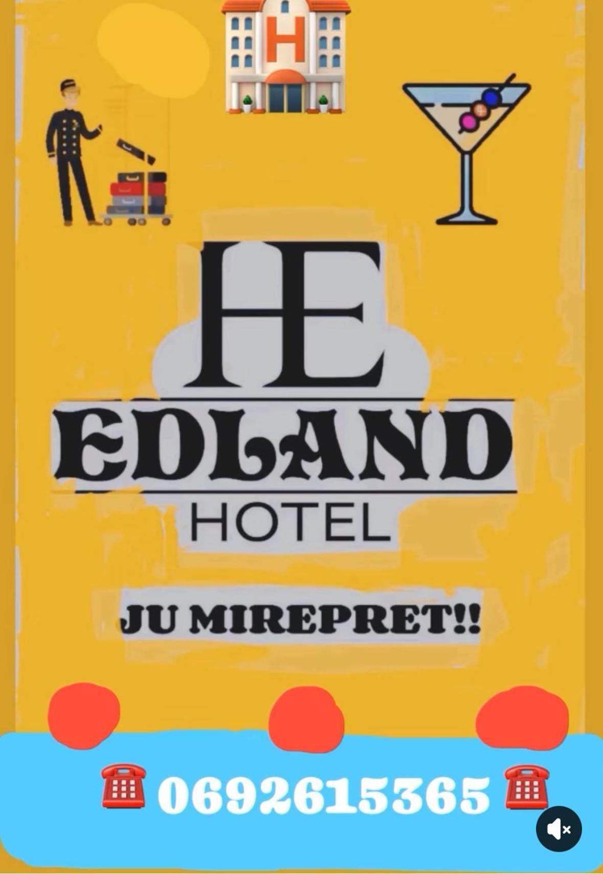 Hotel Edland Влёра Экстерьер фото